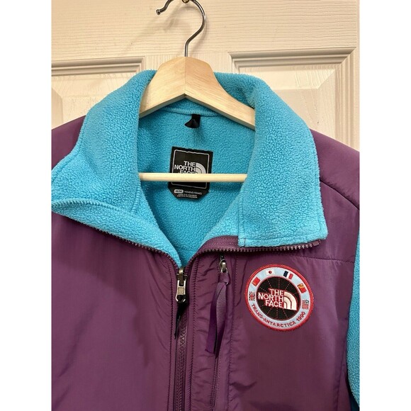 Vintage 90s The North Face Trans-Antarctica Expedition Denali Fleece Jacket Sz M - Picture 5 of 16